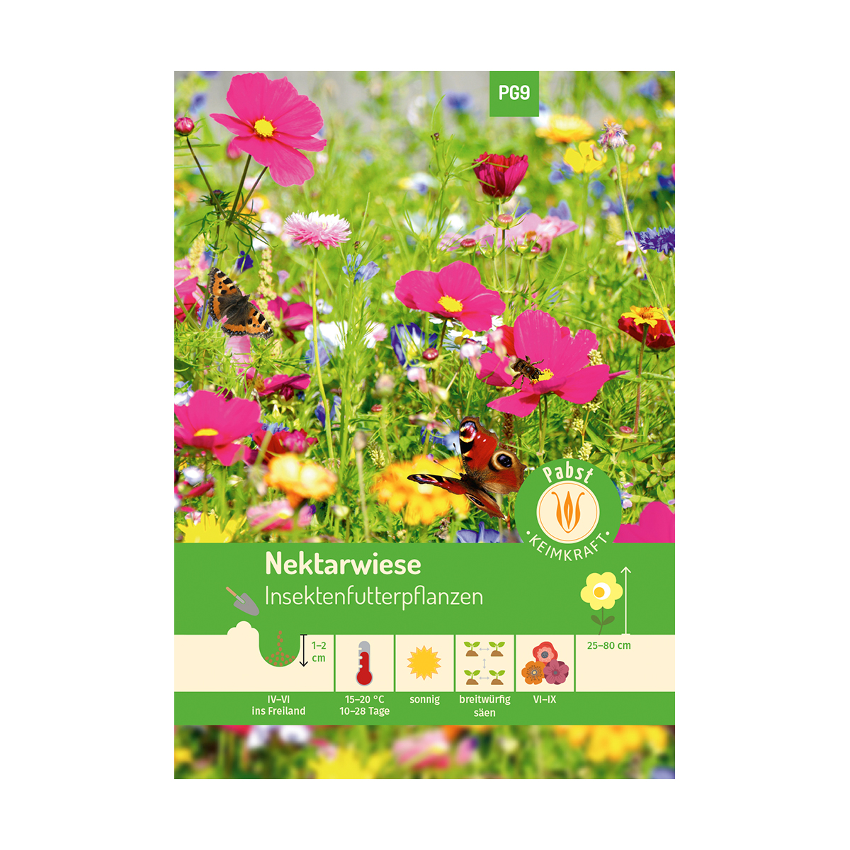 Dolce Vita 53060 Saatband Schmetterlingswiese Sommerblumen-Mischung 
